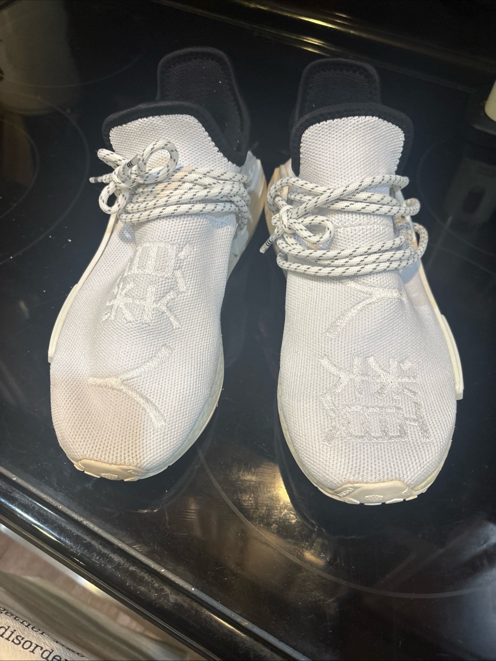 Adidas NMD Hu Pharrell Extra Eye White GY0092 Men’s Size 8 Boost Sneakers